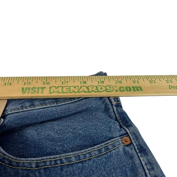 Levis 550 Relaxed Jeans Mens 42 x 34 Big Tall Blue Pockets Straight - Picture 8 of 9